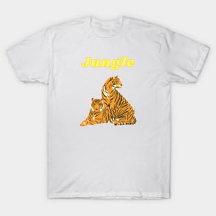 King of the Jungle Design, Tiger Shirt, Tiger Gifts T-Shirt